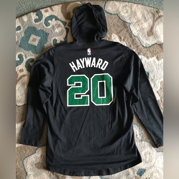 Nike NBA Celtics long sleeve hooded shirt large - Picture 4 of 4